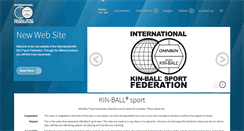 Desktop Screenshot of kin-ball.com