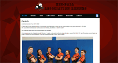 Desktop Screenshot of kbar.kin-ball.fr